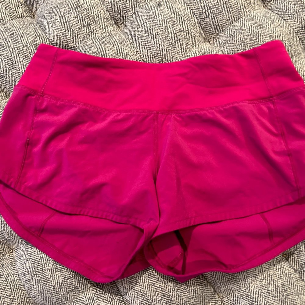 Lululemon Speed Ups Hot Pink